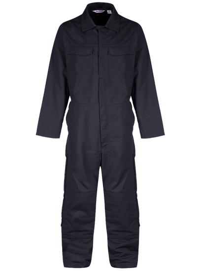 Picture of Alsi Coverall with Kneepad Pockets - Blue Shadow Navy