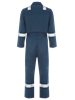 Picture of FR Anti-static Reflective Tape Coverall - Navy