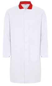 Picture of Food Trade Coat With Contrast Collar - No Pockets