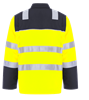 Picture of Gryzko® Hi-Vis Contrast Jacket - HV Yellow/Navy