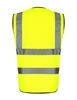 Picture of Zipped HiVis Waistcoat Class 2 - Hi Vis Yellow