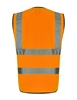 Picture of Zipped HiVis Waistcoat Class 2 - Hi Vis Orange