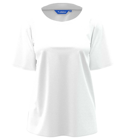 Picture of Round Neck Blouse - White