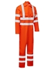 Picture of FR Reflective Tape Coverall - Made with Zeus - Orange
