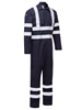 Picture of FR Reflective Tape Coverall - Made with Zeus - Navy