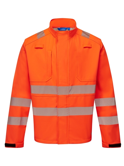 Picture of Hi-vis fr arc softshell jacket - hi-vis orange - Hi Vis Orange