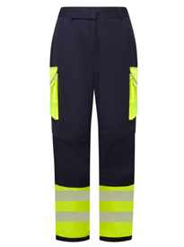 Picture of Female hi-vis arc trouser - hi-vis yellow