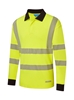 Picture of Hi-vis fr arc poloshirt - hi-vis yellow - Hi Vis Yellow/Navy