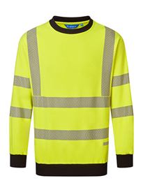 Picture of Hi-vis fr arc sweatshirt - hi-vis yellow