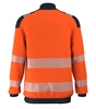 Picture of Hi-vis sweatshirt - Hi Vis Orange/Navy