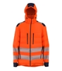 Picture of Hi-vis hybrid jacket - Hi Vis Orange/Navy