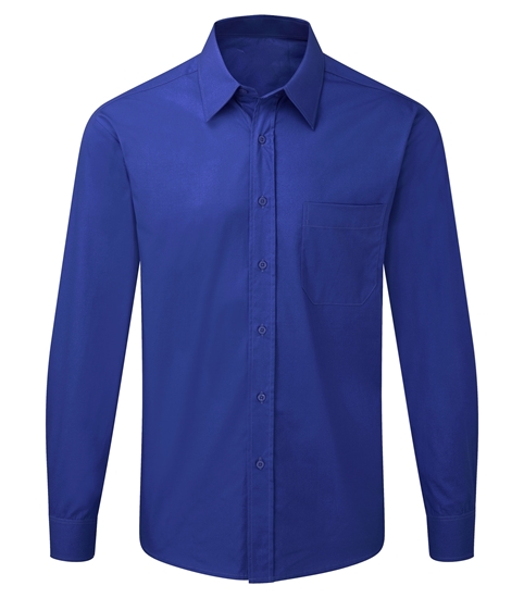 Picture of Male Shirt Long Sleeve - Royal Blue