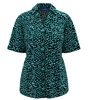 Picture of Semi Fitted Blouse - Lena / Teal