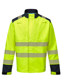 Picture of Hi-vis fr arc softshell jacket - hi-vis yellow