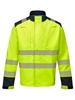 Picture of Hi-vis fr arc softshell jacket - hi-vis yellow - Hi Vis Yellow/Navy