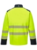 Picture of Hi-vis fr arc softshell jacket - hi-vis yellow - Hi Vis Yellow/Navy