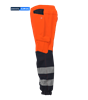 Picture of Stretch Contrast Hi Vis Jogger - Hi Vis Orange/Navy