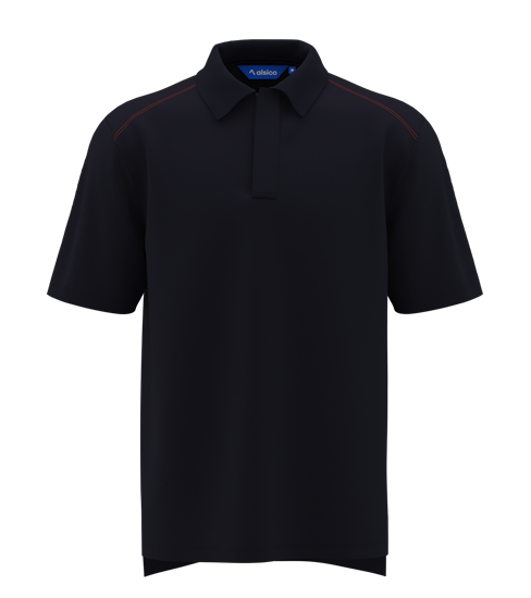 Picture of Female Short Sleeve Polo Shirt - Navy