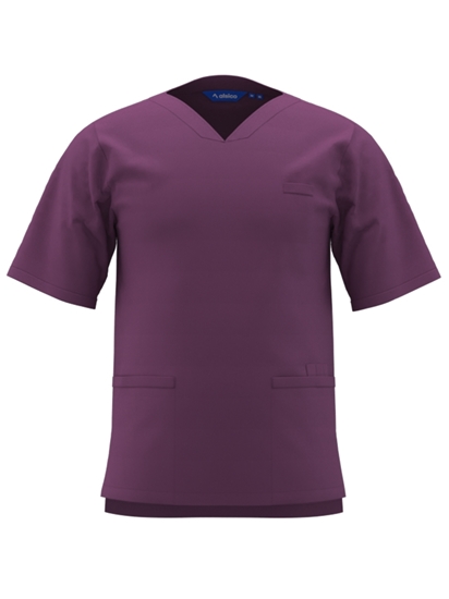 Picture of Unisex V-Neck Scrub Top - Dusk