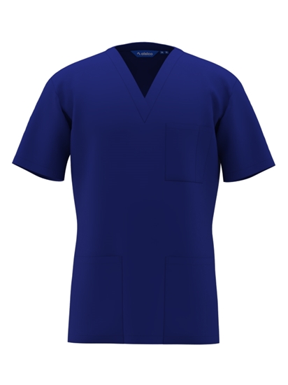 Picture of Unisex Classic Scrub Top - Royal Blue
