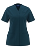 Picture of Female Notch Neck Tunic - Caribbean Blue