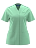 Picture of Female Notch Neck Tunic - Eau De Nil