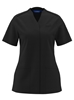 Picture of Female Notch Neck Tunic - Black