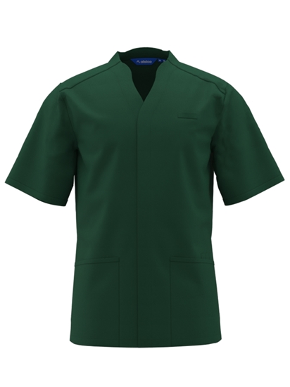 Picture of Male Notch Neck Tunic - Bottle Green