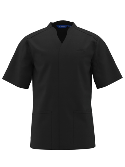 Picture of Male Notch Neck Tunic - Black