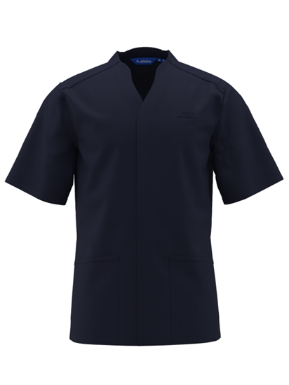 Picture of Male Notch Neck Tunic - Navy