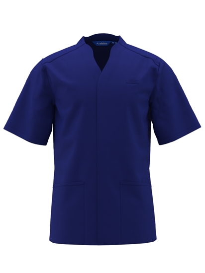 Picture of Male Notch Neck Tunic - Royal Blue