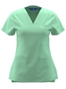 Picture of Female V-Neck Scrub Top - Eau De Nil
