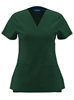 Picture of Female V-Neck Scrub Top - Bottle Green