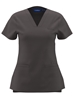 Picture of Female V-Neck Scrub Top - Charcoal