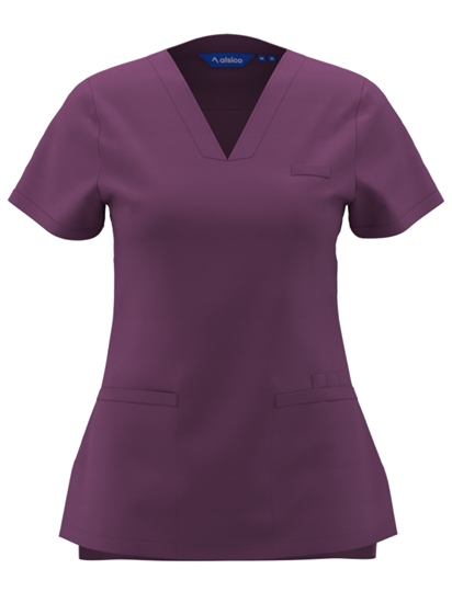 Picture of Female V-Neck Scrub Top - Dusk