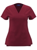 Picture of Female V-Neck Scrub Top - Garnet