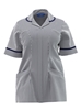 Picture of Stretch Female Stripe Tunic - Navy/White Stripe